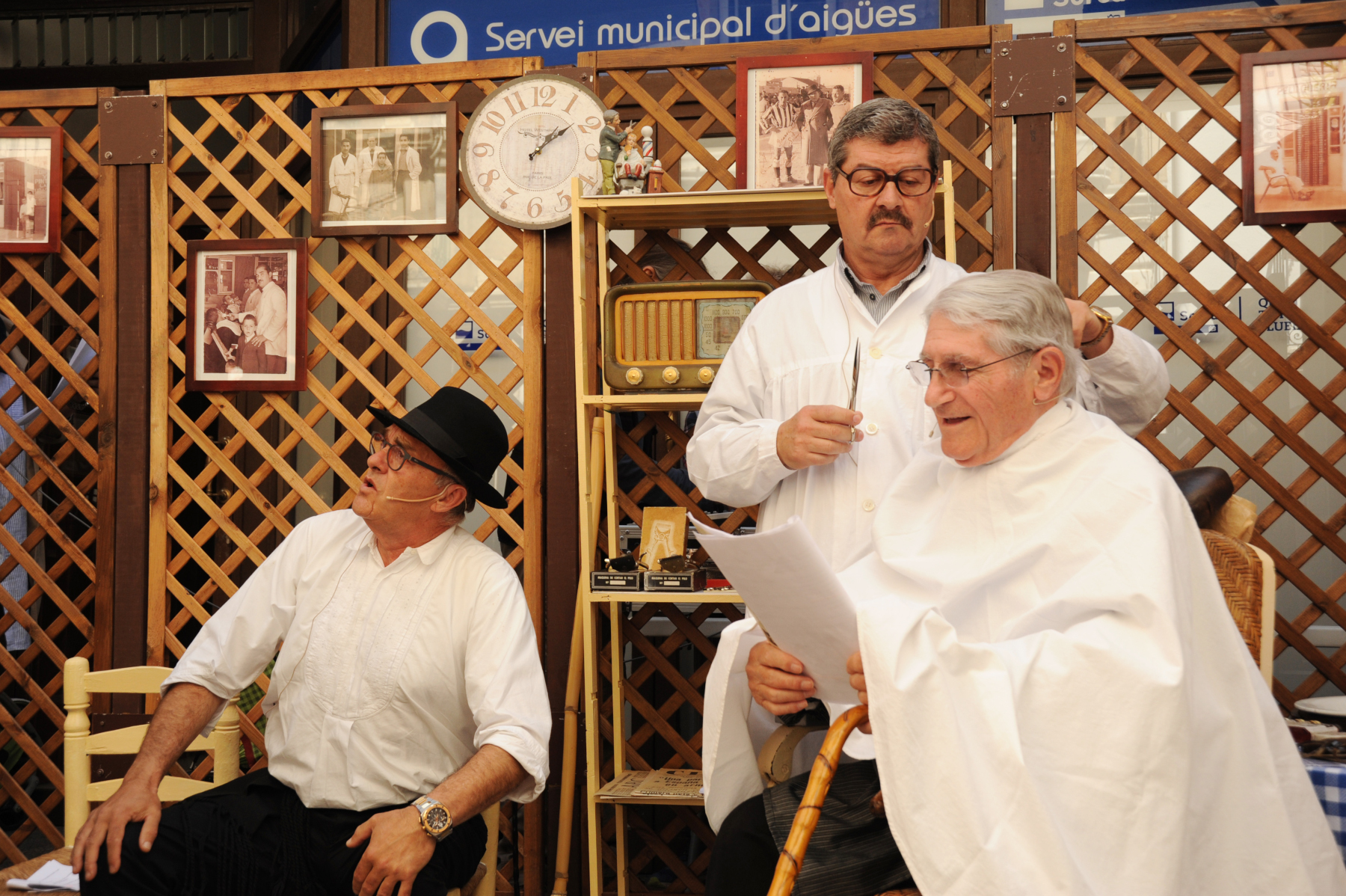 tradicions barberia garriga festa del mercat a la placa amposta 2019